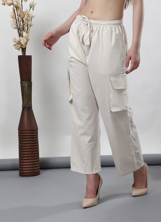 Goa Baumwolle Hose mit Taschen