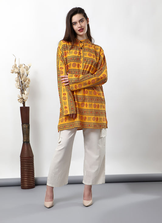 OM Hemd Yoga Kurta