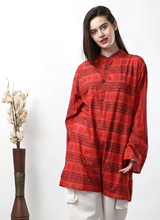 OM Hemd Yoga Kurta