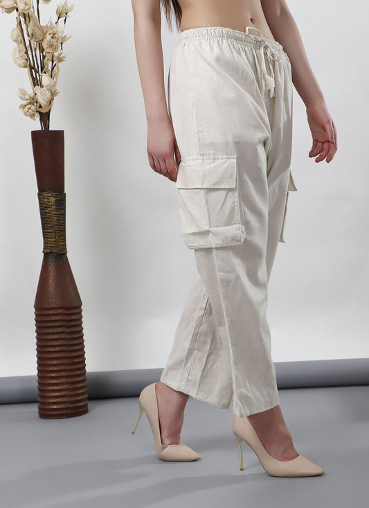 Goa Baumwolle Hose mit Taschen