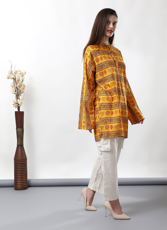 OM Hemd Yoga Kurta